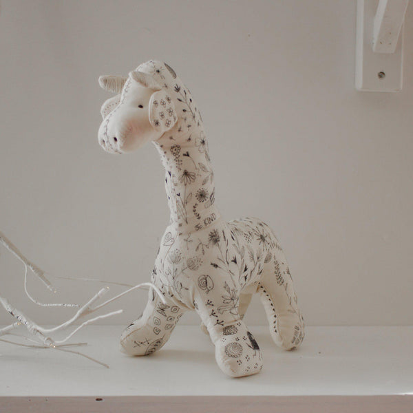 Hutch Studio Original - Smiley Giraffe - One of A Kind-HutchStudio Original-SKU: KK100 - Bunnies By The Bay