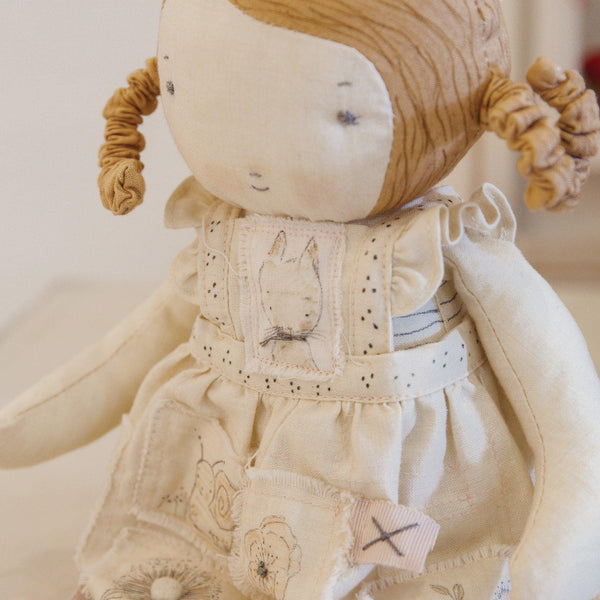 Hutch Studio - Sweet Sadie - Make and Mend One of a Kind Doll-Doll-SKU: - Bunnies By The Bay