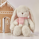 RETIRED - Limited Edition - Holiday Sweet Nibble Cream 16" Bunny-Holiday Plush-SKU: - Bunnies By The Bay