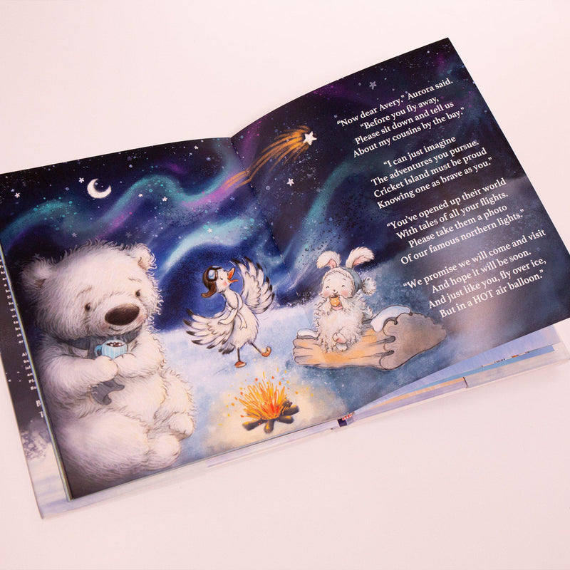 Avery the Aviator Braves the Arctic Storybook-Avery the Aviator-SKU: 106017 - Bunnies By The Bay