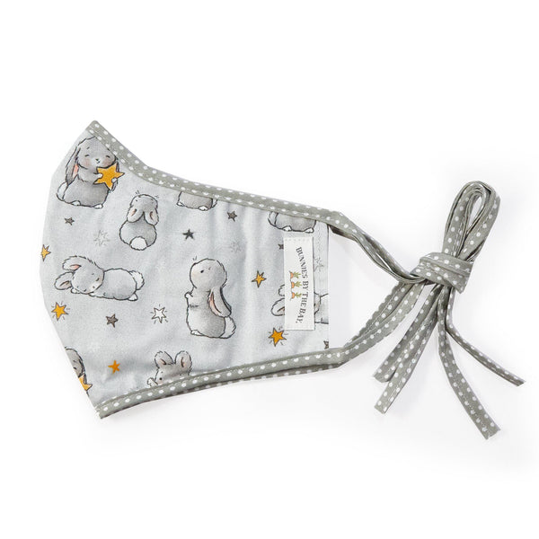 Bloom Bunny with Stars Cloth Face Mask for Adults and Kids-Bloom Bunny-SKU: - Bunnies By The Bay