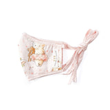 Blossom Bunny Cloth Face Mask for Adults and Kids-Face Mask-SKU: - Bunnies By The Bay