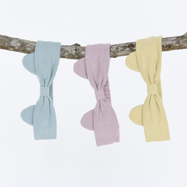 Kudaa Organic Hair Band With Ears - Wood Rose-Accessories-SKU: 910134 - Bunnies By The Bay