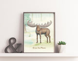 Image of Digital Art: Bruce the Moose-Digital Art-Bunnies By The Bay-bbtbay