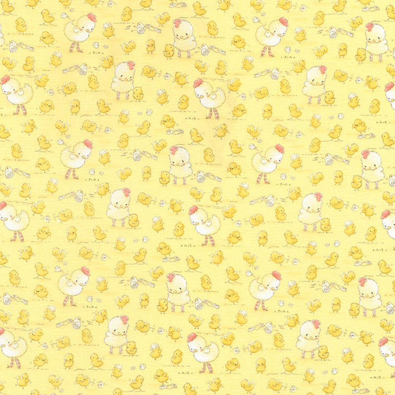 Image of Fabric - Good Friends Farm Collection - Farm Chickens & Chicks - 1/4 yd-Fabric-Bunnies By the Bay-bbtbay