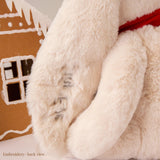 RETIRED - Limited Edition - Holiday Sweet Nibble Cream 16" Bunny-Holiday Plush-SKU: - Bunnies By The Bay
