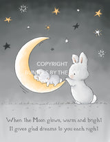 Image of Digital Art: Give Glad Dreams-Digital Art-Bunnies By The Bay-bbtbay