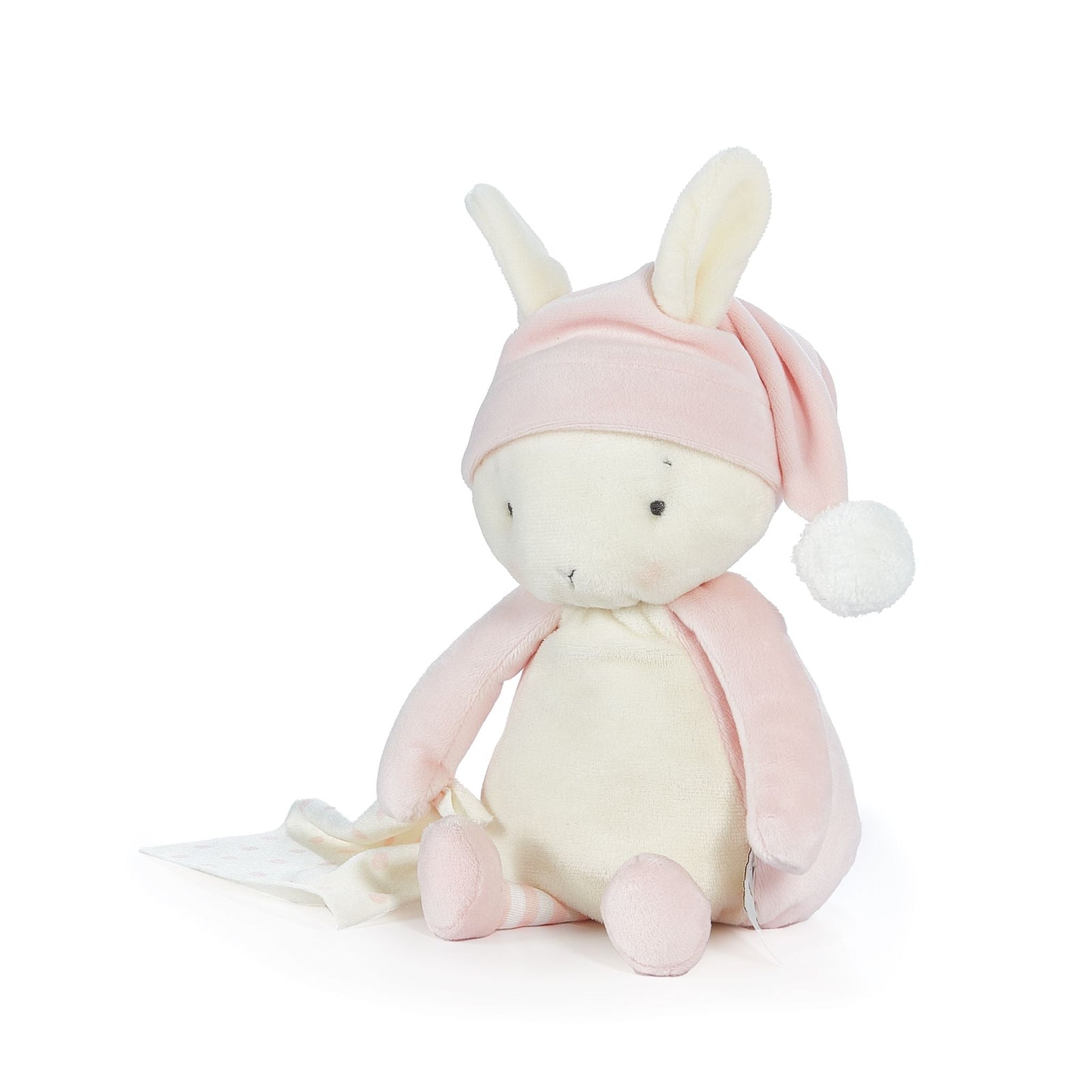 Sleepy Blossom Bunny | Stuffed Animal Bunny | Baby Lovey