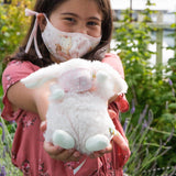 Wee Petal Bunny with Face Mask-Face Mask-SKU: 101205 - Bunnies By The Bay