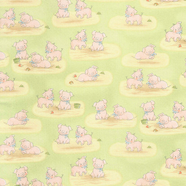 Image of Fabric - Good Friends Farm - Farm Pigs - 1/4 yd-Fabric-Bunnies By the Bay-bbtbay
