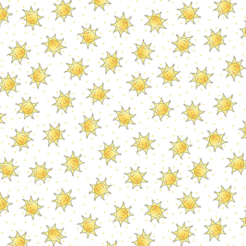 Image of Fabric - Bloom Collection - Sunshine - 1/4 yard-Fabric-Bunnies By The Bay-bbtbay