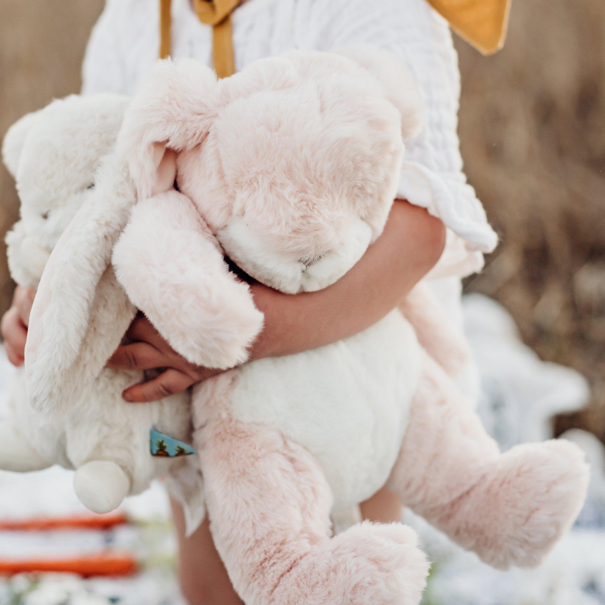 Sweet Nibble 16” Bunny | Stuffed Animal | Pink Bunny Plush - Bunnies By ...