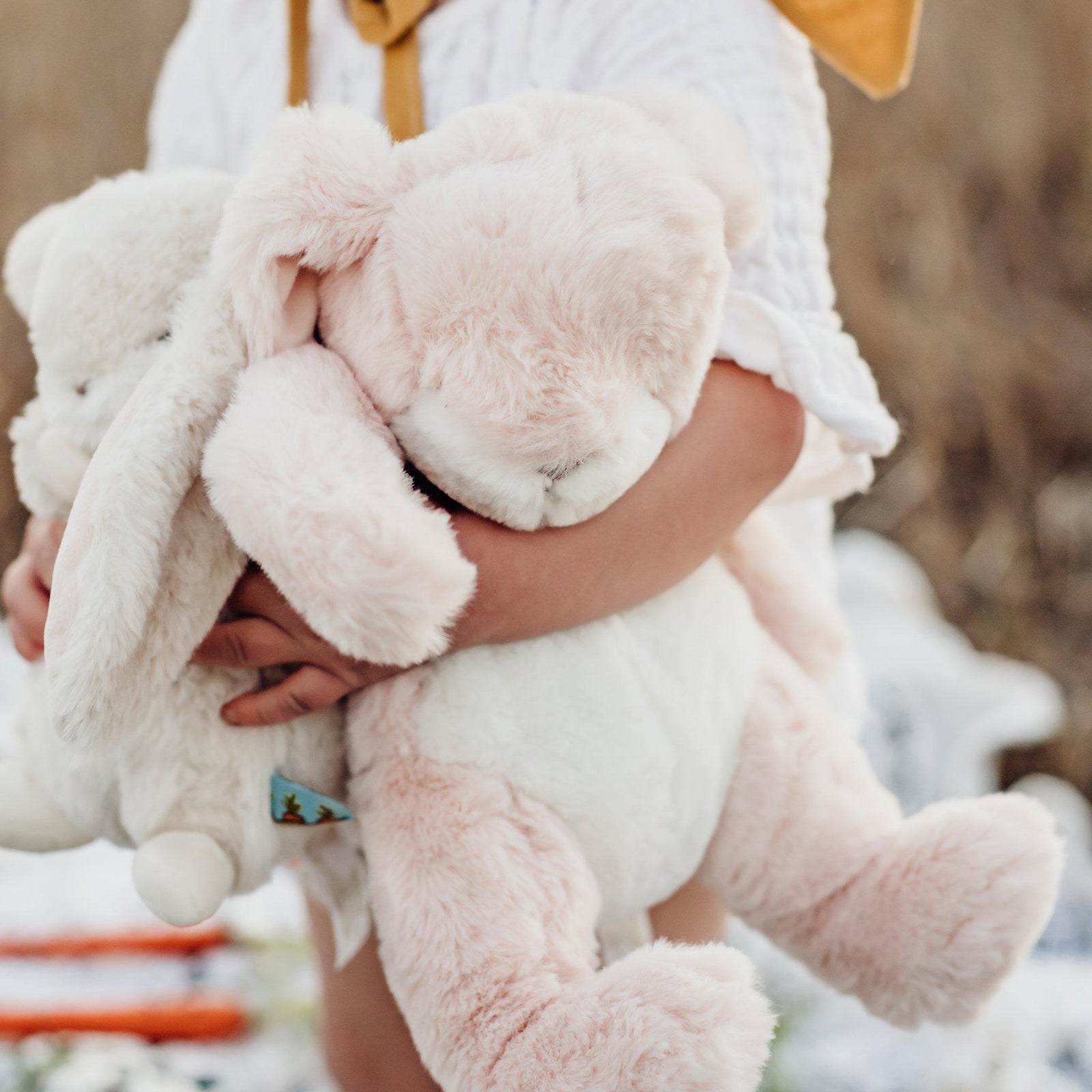 Sweet Nibble 16” Bunny | Stuffed Animal | Pink Bunny Plush