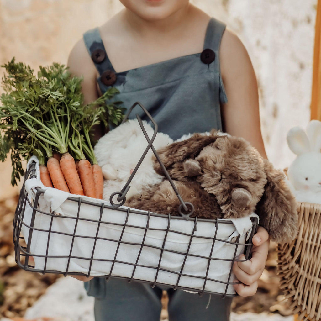 Wee Rabbit Wee Brownie | Brown Stuffed Bunny Rabbit