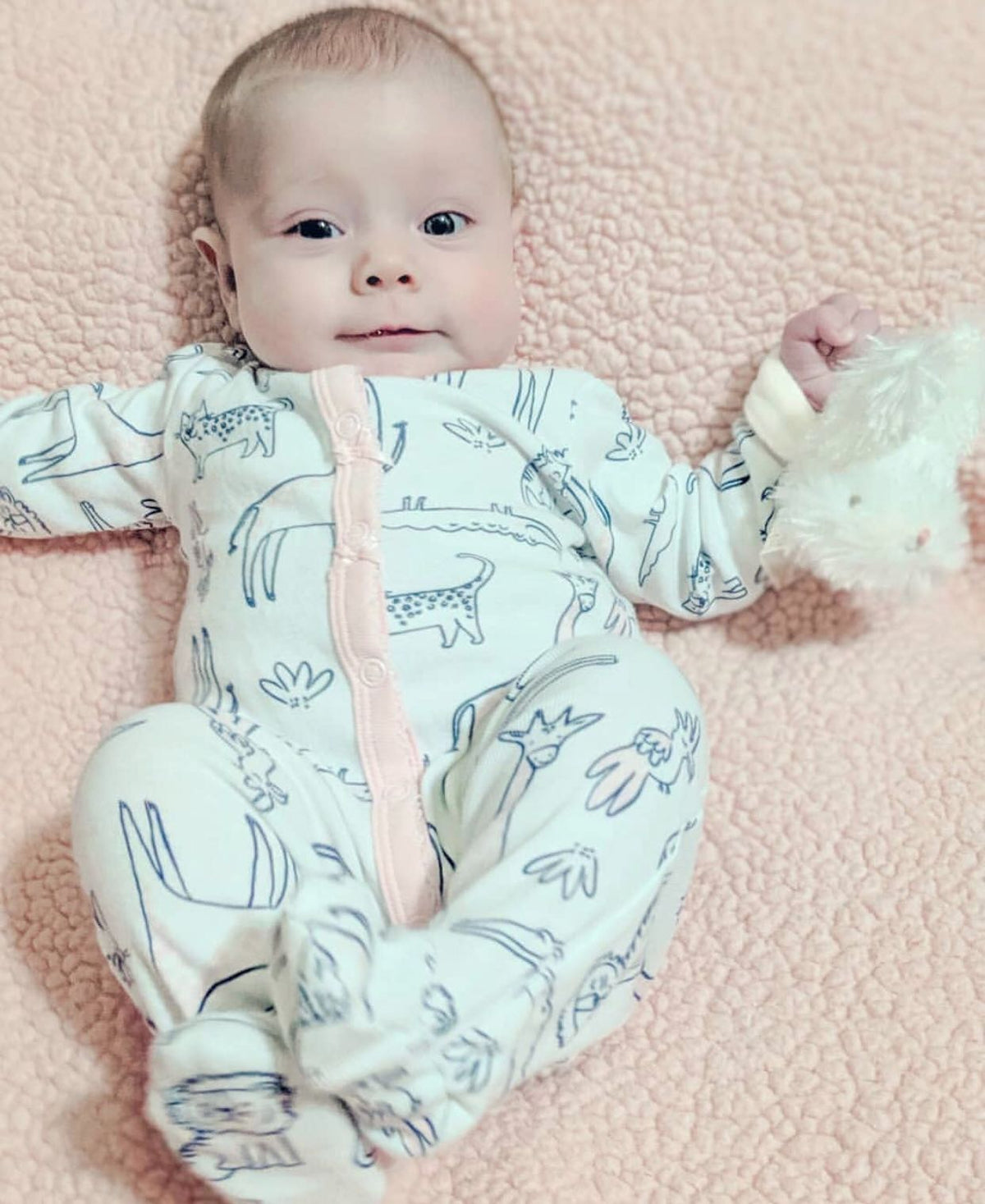 Bunny Wrist Rattle | Baby Rattle | Bunnies By The Bay